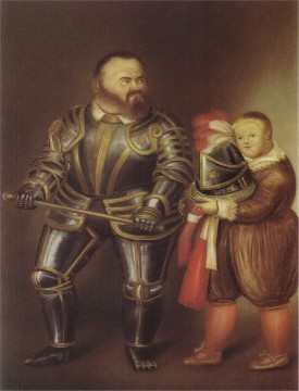 Fernando Botero Painting - Alof de Vignancourt según Caravaggio Fernando Botero